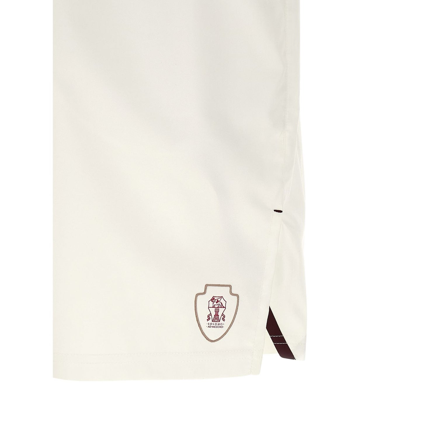 Brunello Cucinelli White Polyester Bermuda Shorts