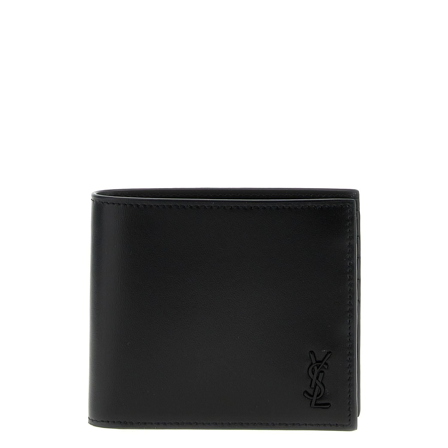 Saint Laurent Black Calfskin Wallet