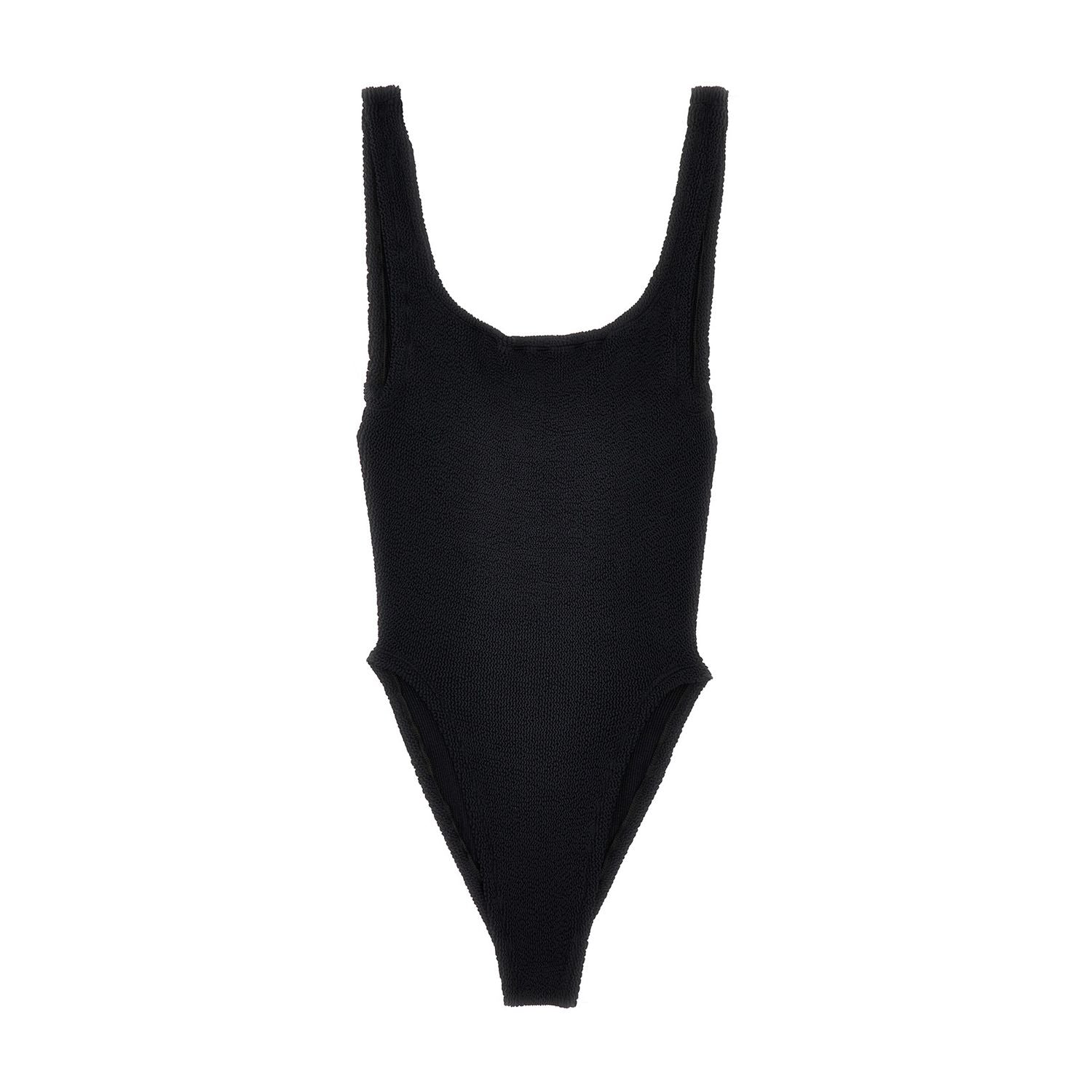 Hunza G Black Polyamide One-Piece Swimsuit