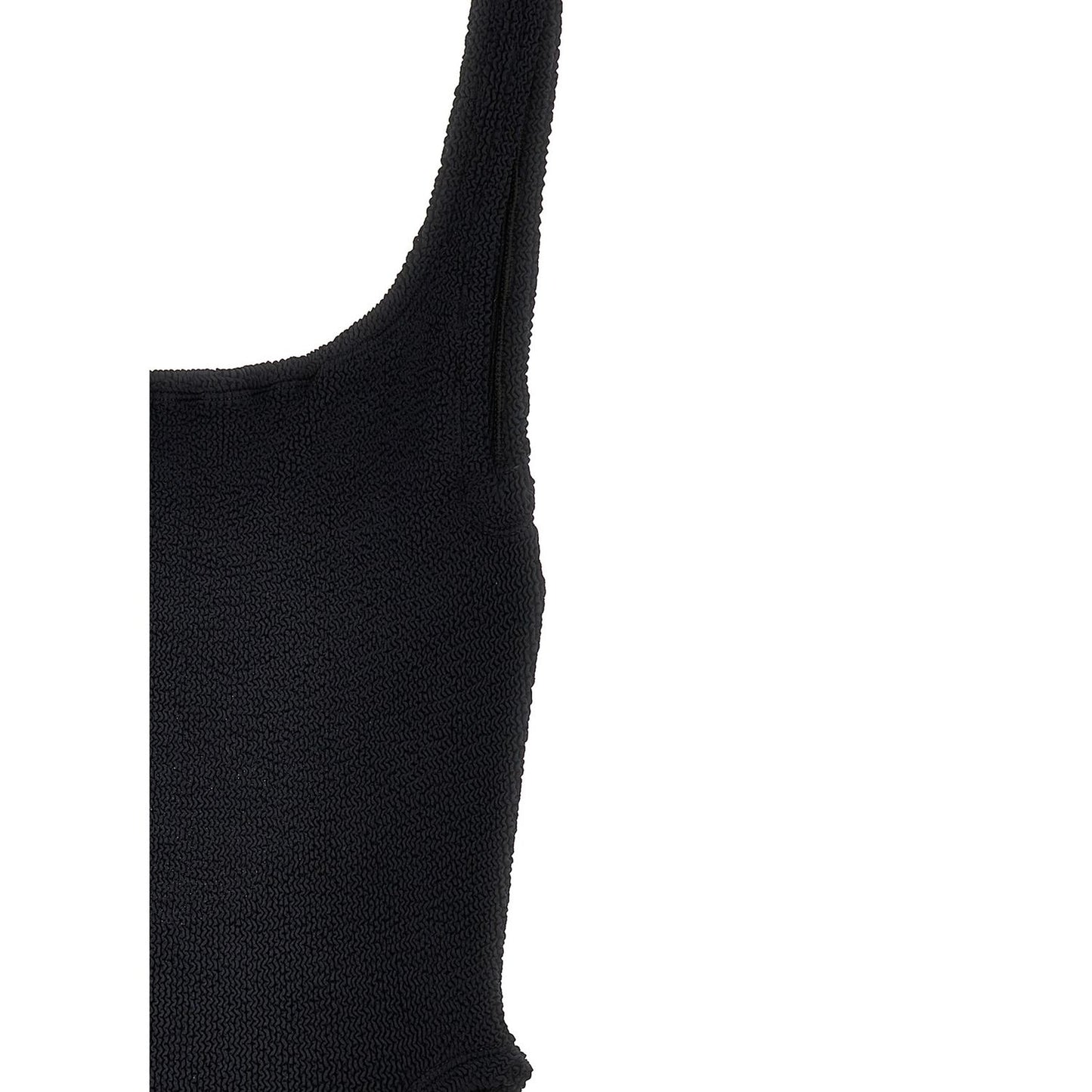 Hunza G Black Polyamide One-Piece Swimsuit