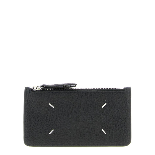 Maison Margiela Black Calfskin Cardholder