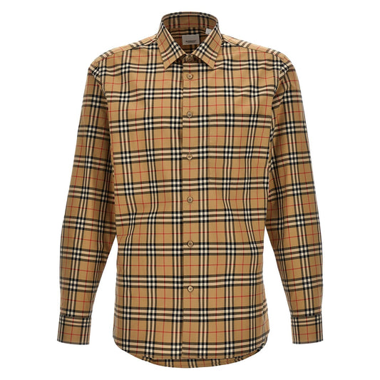 Burberry Beige Cotton Blouse
