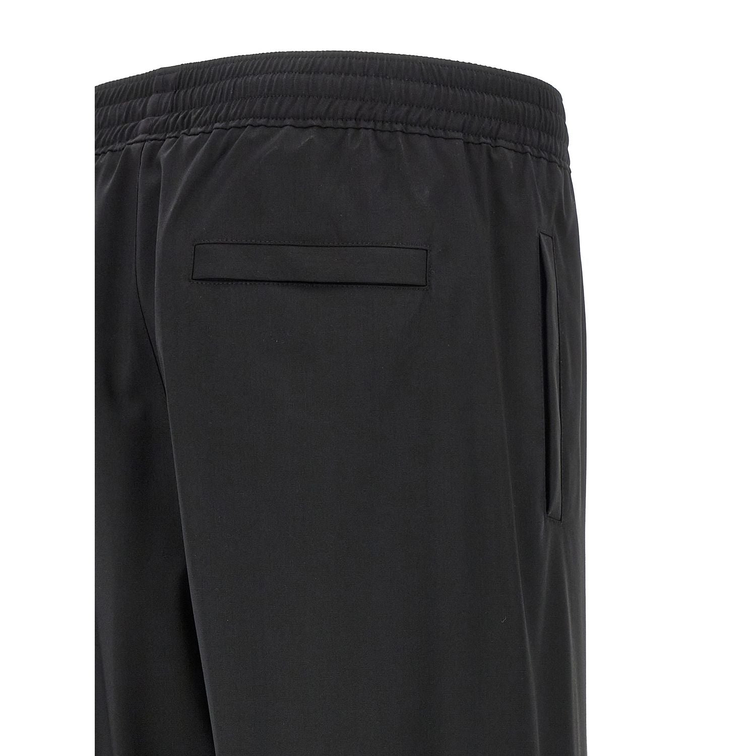 Givenchy Black Virgin Wool Casual Pants
