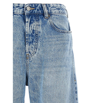 Diesel Blue Cotton Jeans Denim