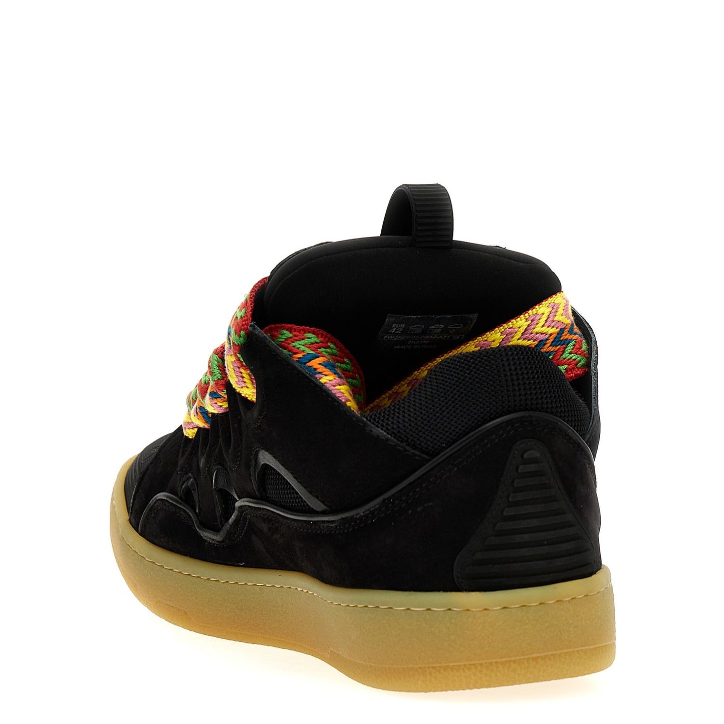 Lanvin Black Calfskin Chunky Sneakers