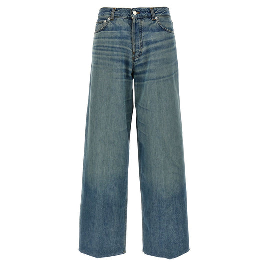 Haikure Blue Cotton Jeans Denim