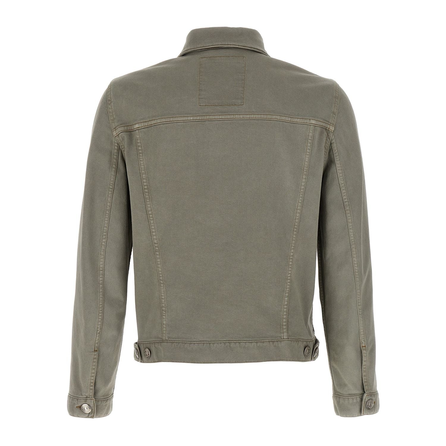 Brunello Cucinelli Gray Cotton Denim Jacket