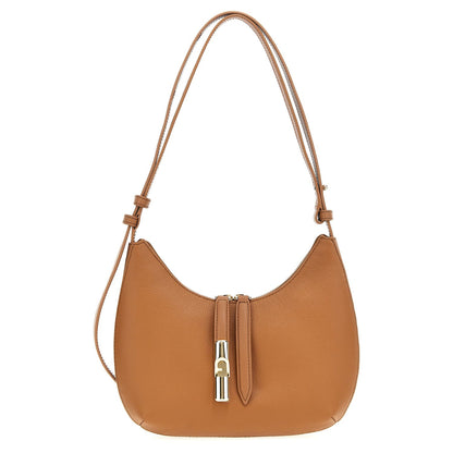 Furla Brown Leather Shoulder Bag