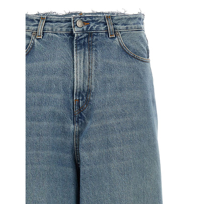 Haikure Blue Cotton Jeans Denim