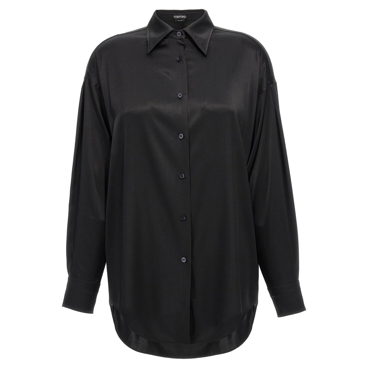 Tom Ford Black Silk Blouse