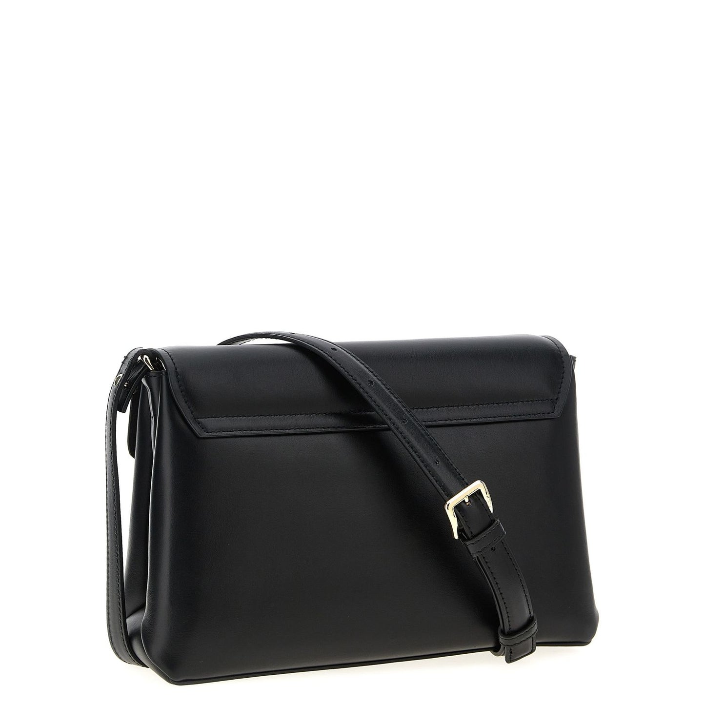 Furla Black Leather Shoulder Bag