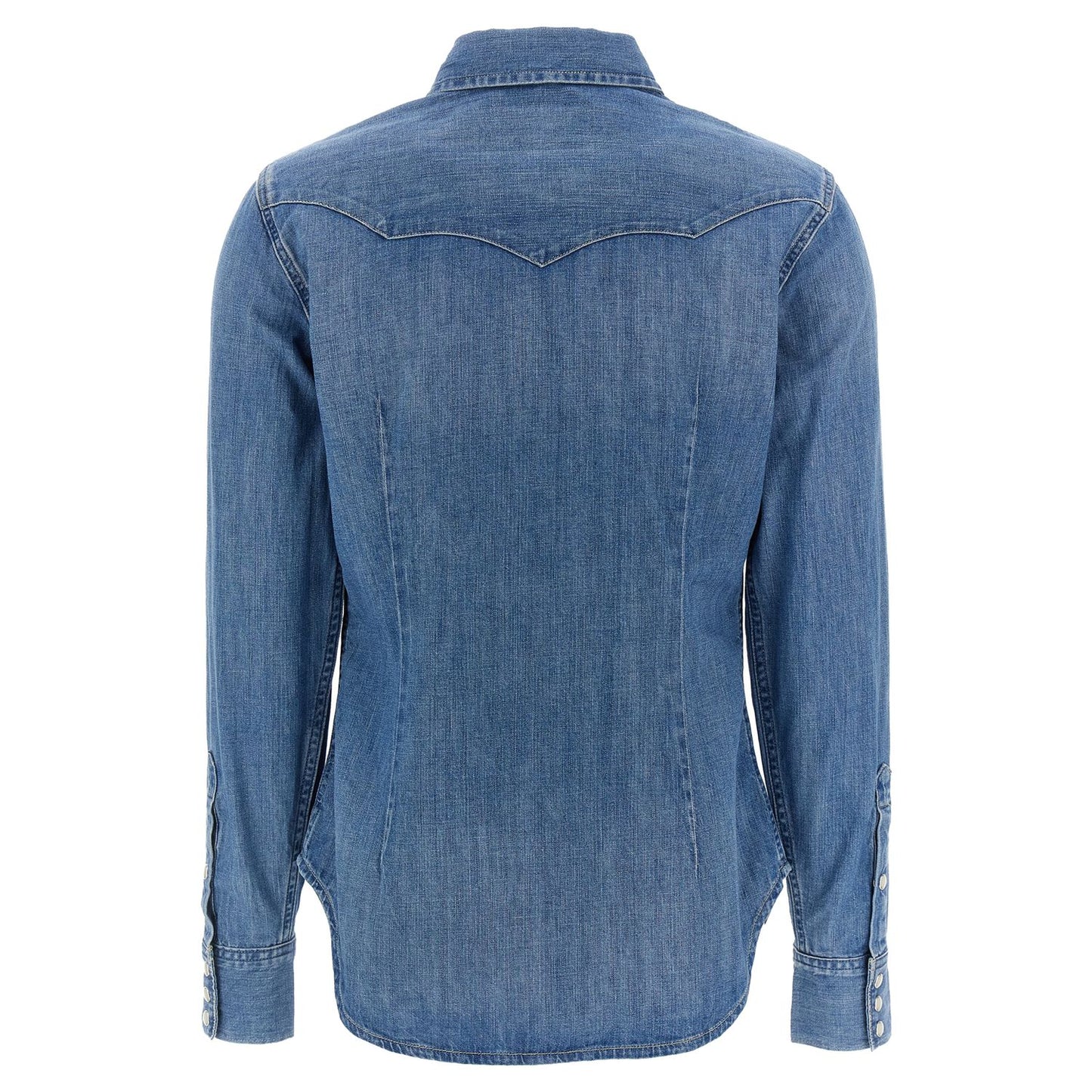 Polo Ralph Lauren Blue Cotton Blouse