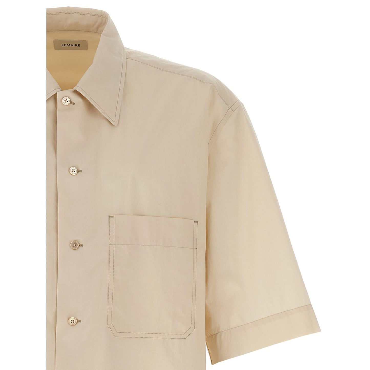 Lemaire Beige Cotton Blouse