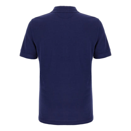 Tom Ford Blue Lyocell Polo Shirt