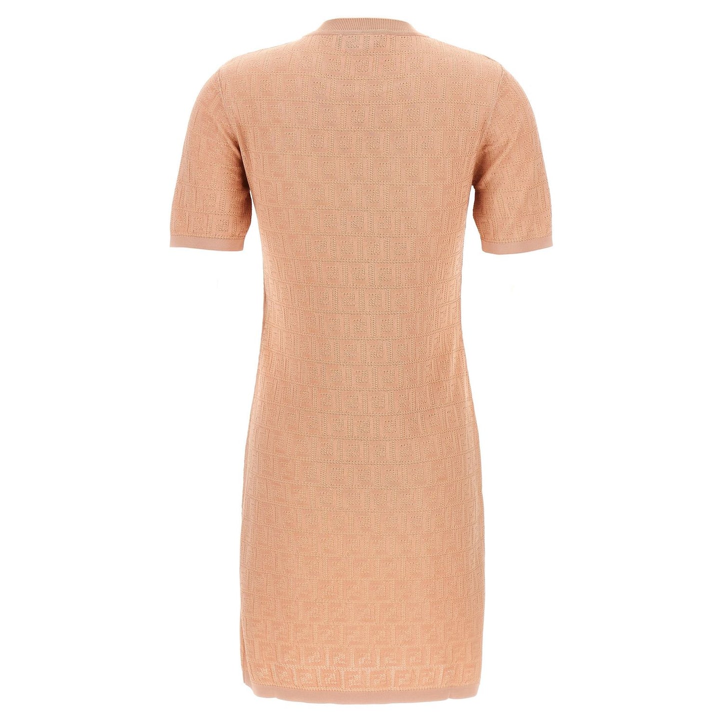 Fendi Multicolor Cotton Short Dress