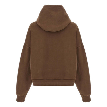 Entire Studios Brown Cotton Sweatshirt