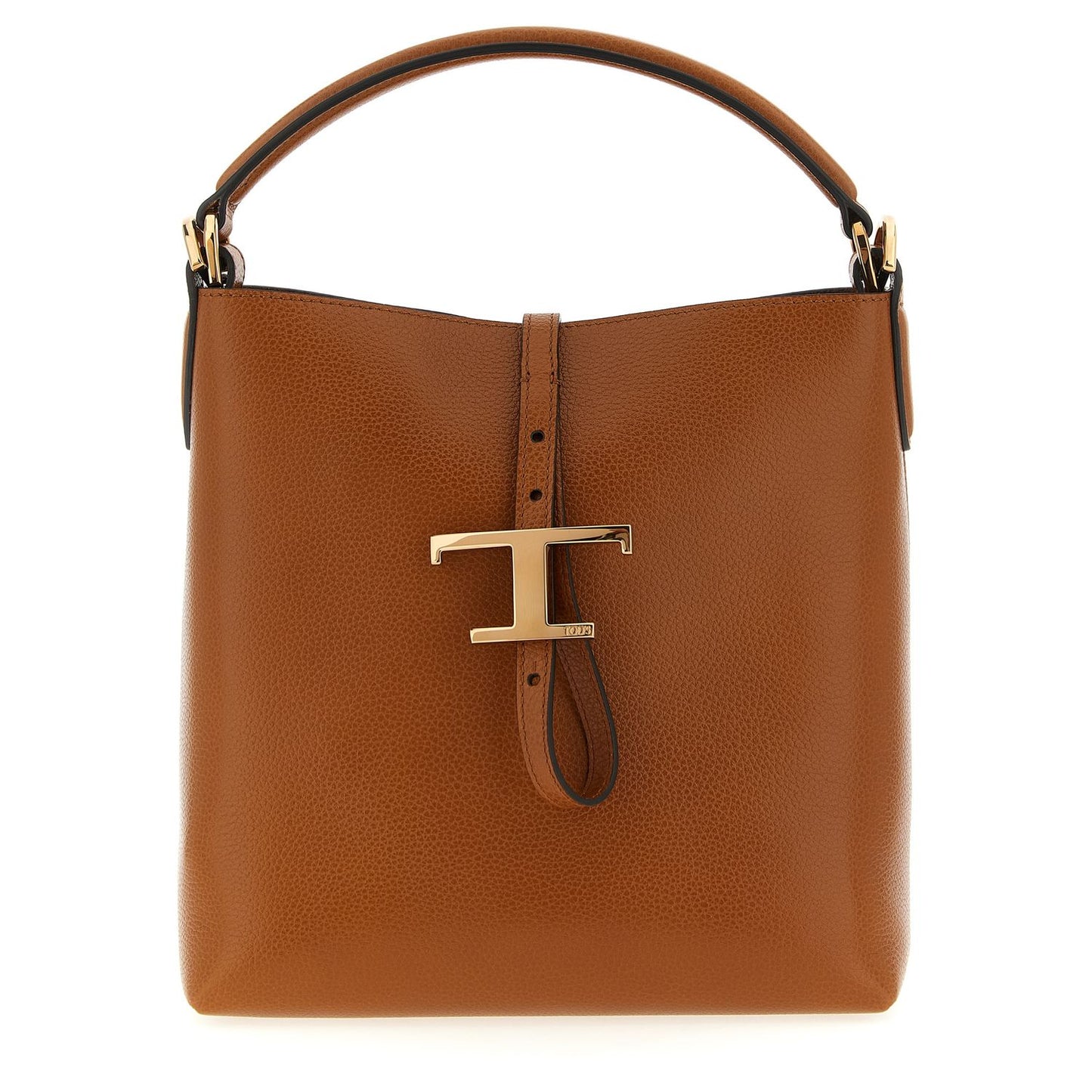 Tod's Brown Calfskin Handbag