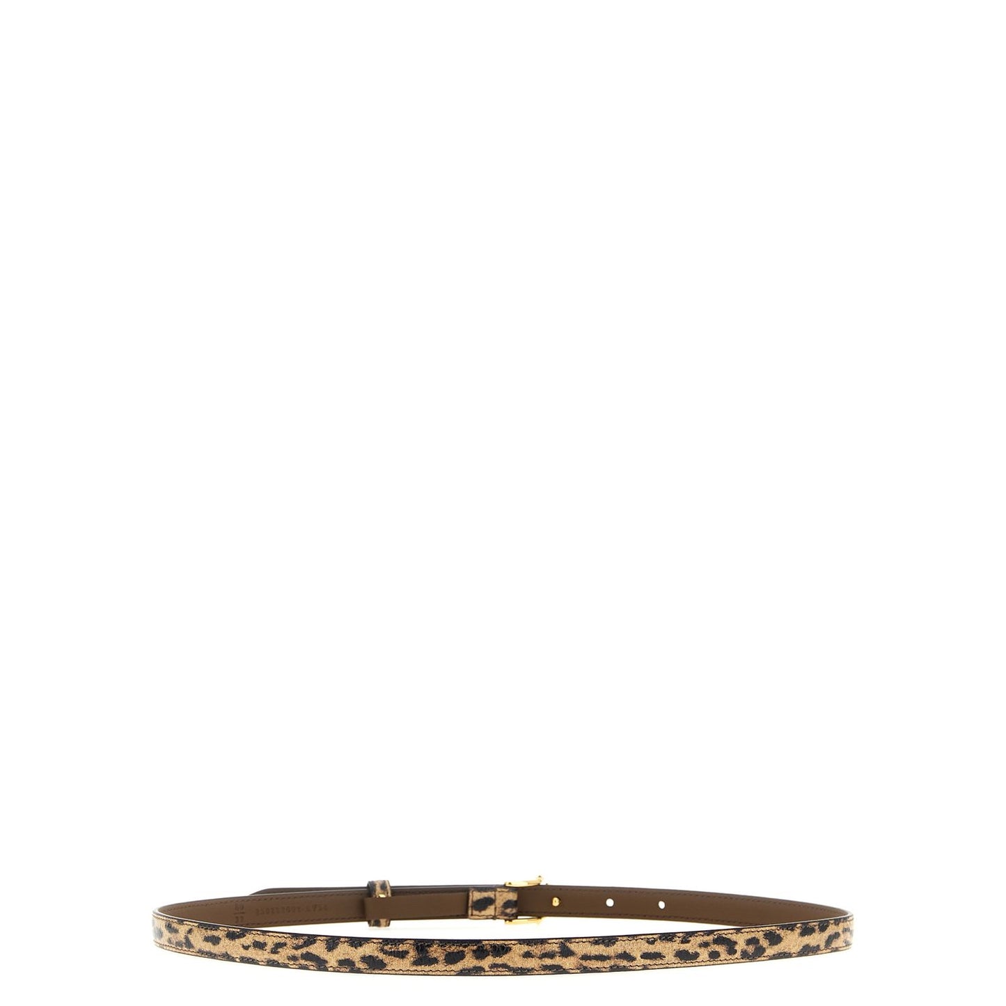 Fendi Multicolor Velvet Leather Regular Belt