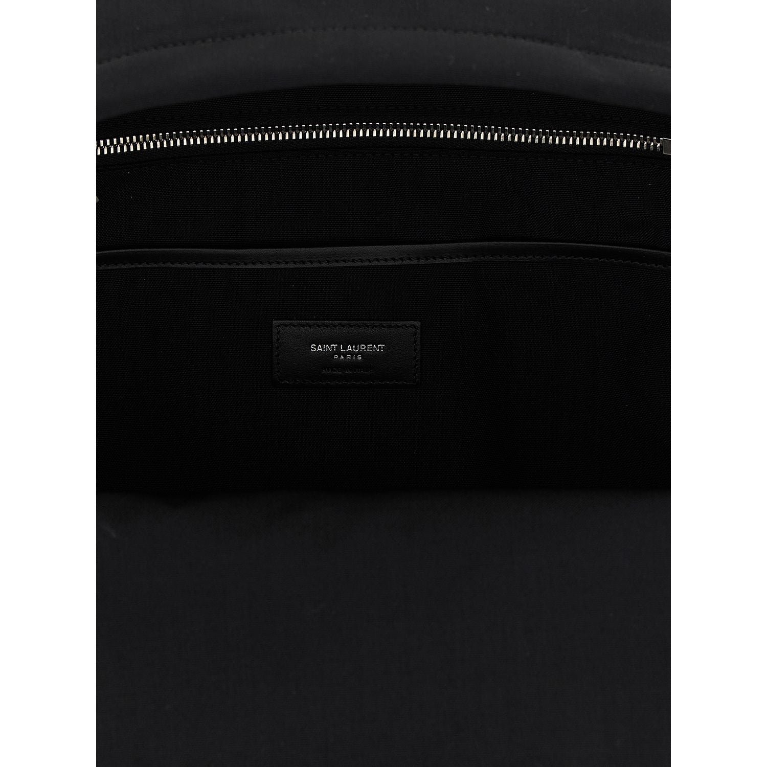 Saint Laurent Black Polyamide Backpack