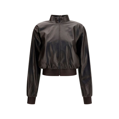 Gucci Brown Lamb Ovis Aries Bomber