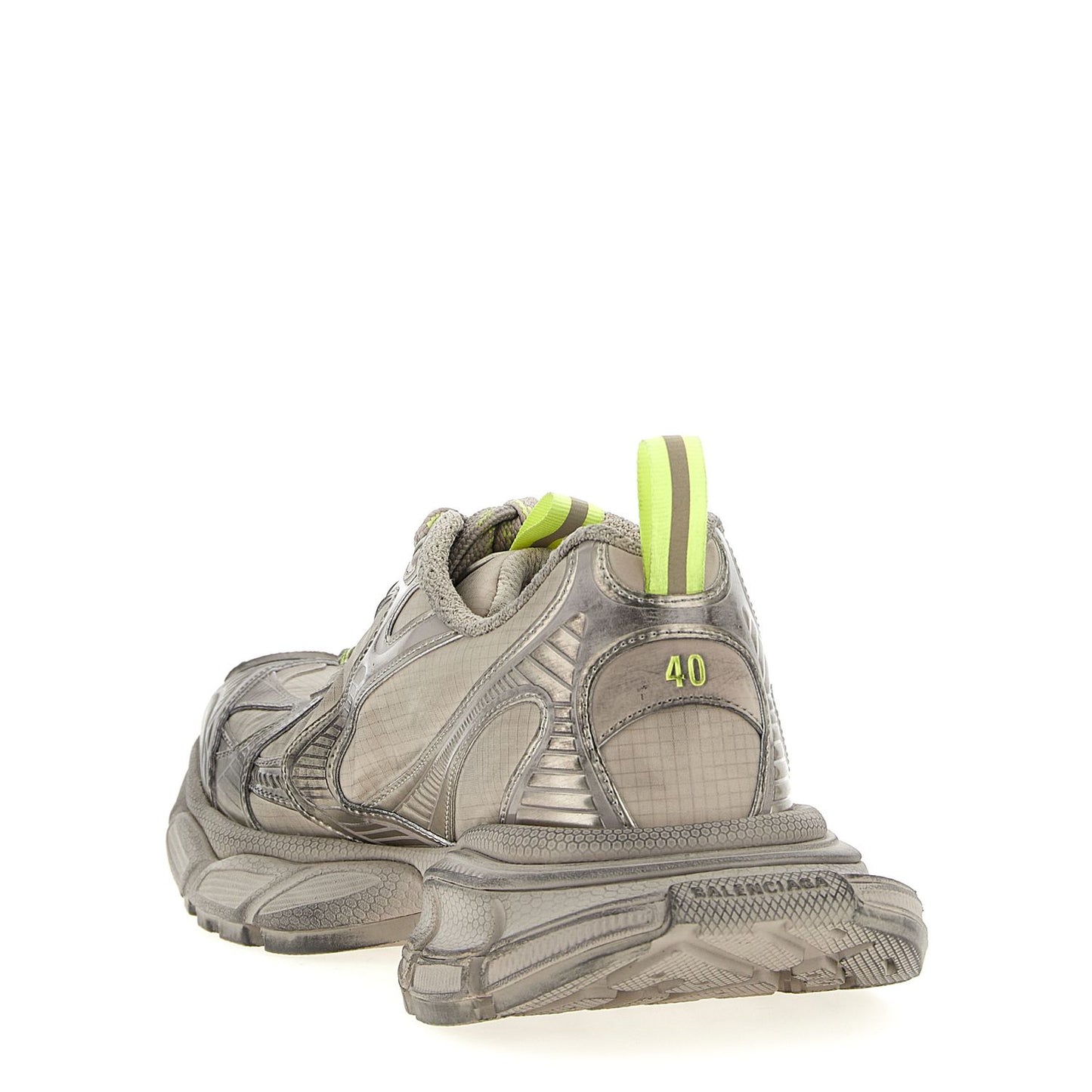 Balenciaga Gray Polyethylene Athletic Sneakers