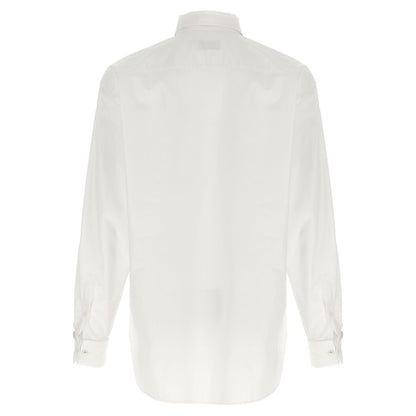 Dries Van Noten White Cotton Blouse