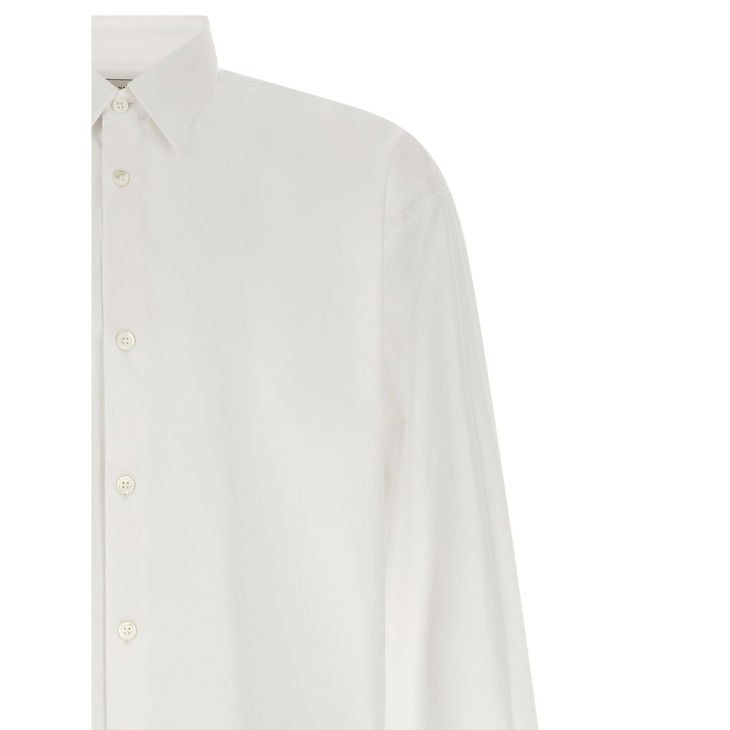 Dries Van Noten White Cotton Blouse