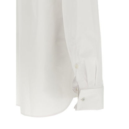 Dries Van Noten White Cotton Blouse