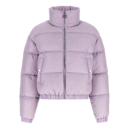 IENKI IENKI Purple Nylon Full-Length Jacket