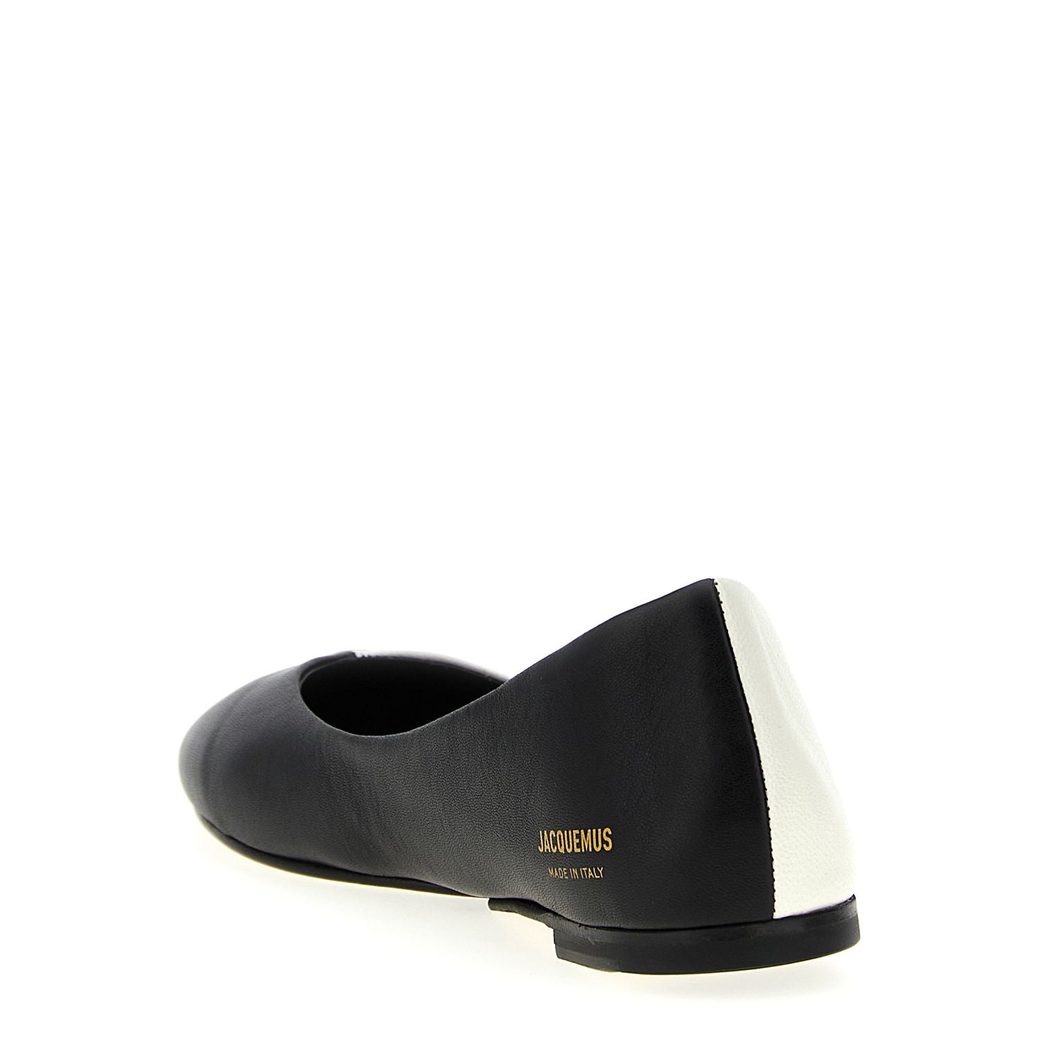 Jacquemus Bicolor Lamb Leather Ballet Flats