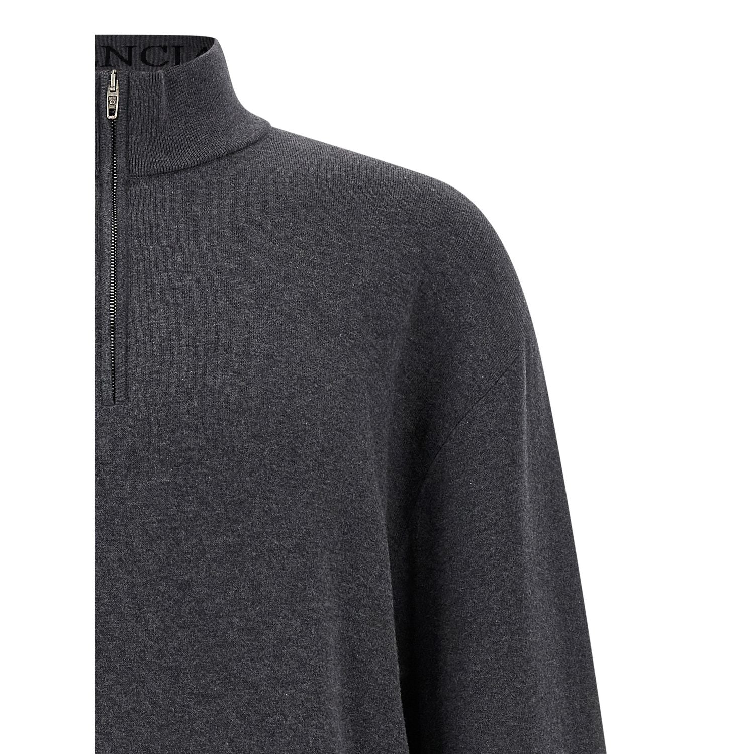 Balenciaga Gray Cotton Cardigan