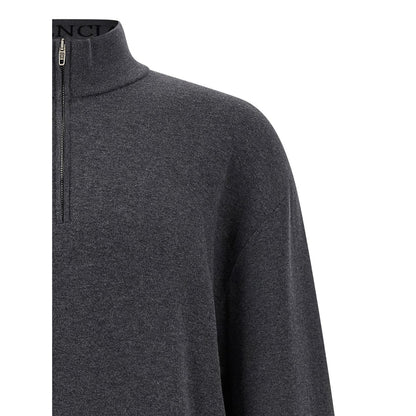 Balenciaga Gray Cotton Cardigan