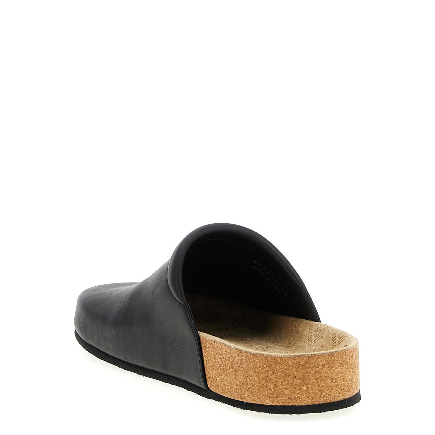 Balenciaga Black Calfskin Clogs