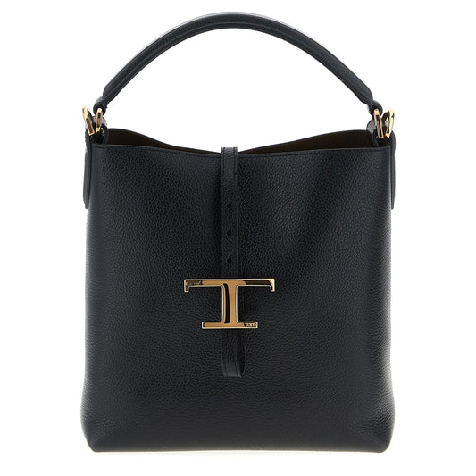 Tod's Black Calfskin Handbag