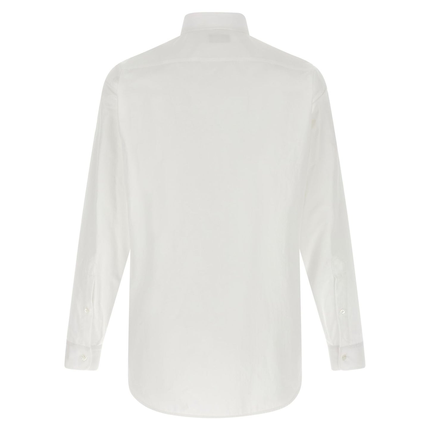 Balenciaga White Cotton Blouse
