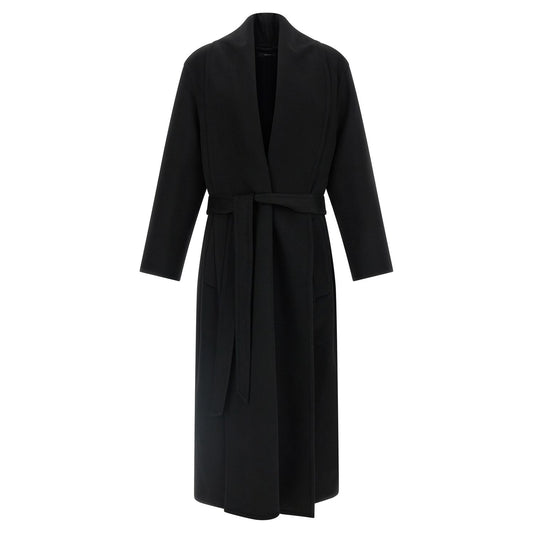Tom Ford Black Virgin Wool Coat