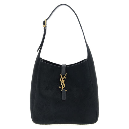 Saint Laurent Black Calfskin Shoulder Bag
