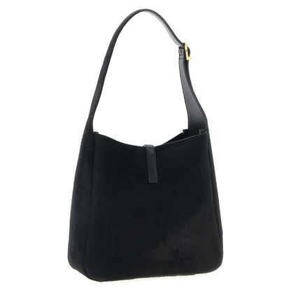 Saint Laurent Black Calfskin Shoulder Bag