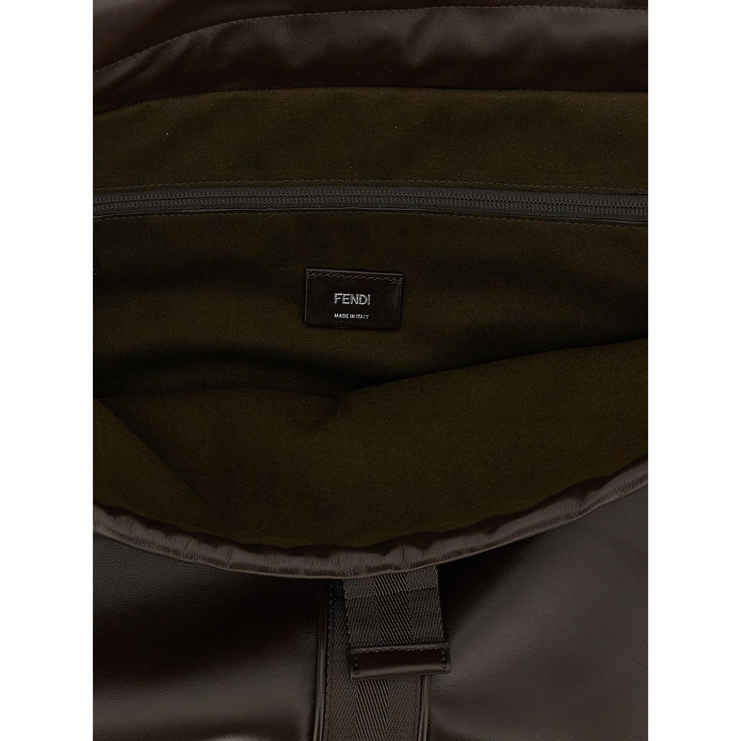 Fendi Brown Calfskin Handbag