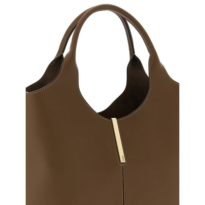 Tod's Brown Calfskin Handbag