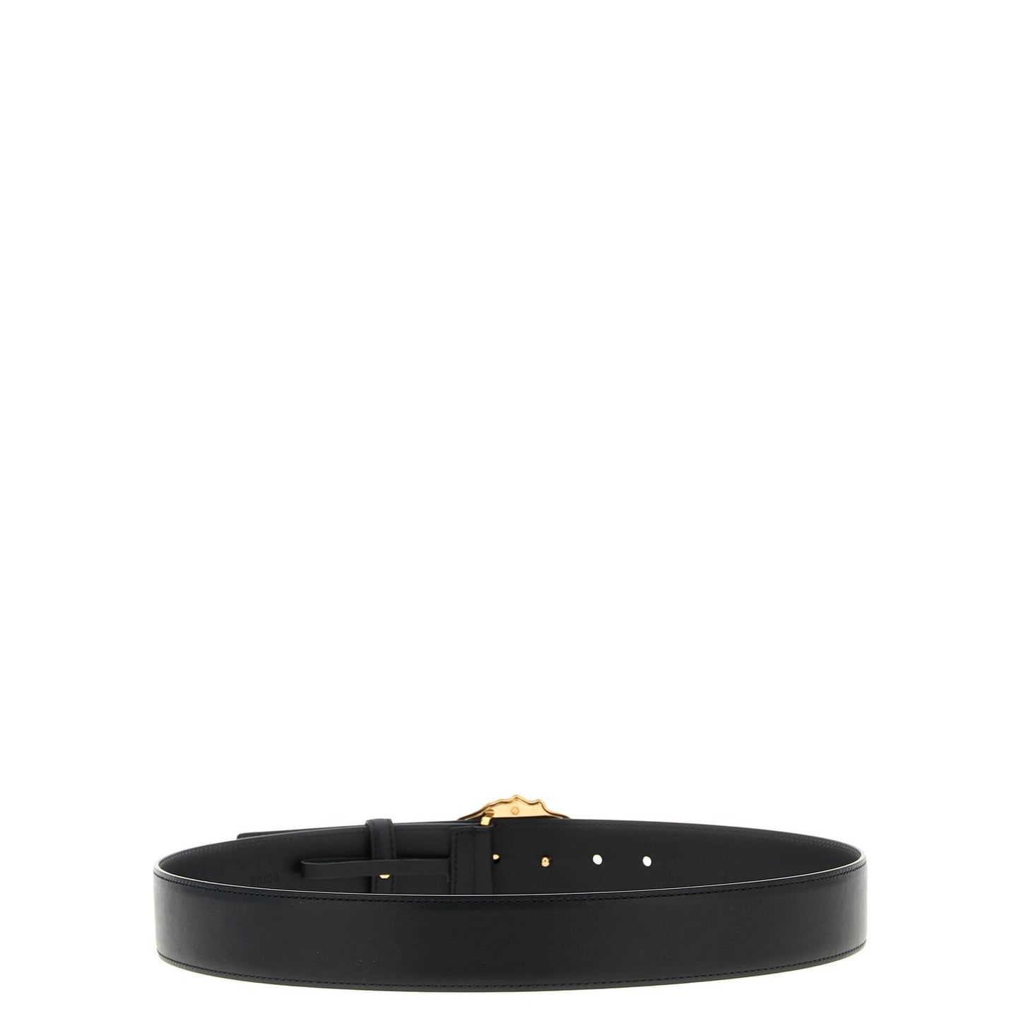 Versace Black Calfskin Regular Belt