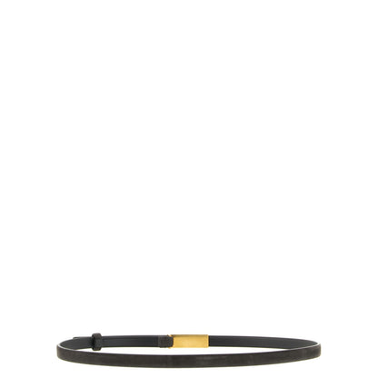 Khaite Brown Calfskin Regular Belt