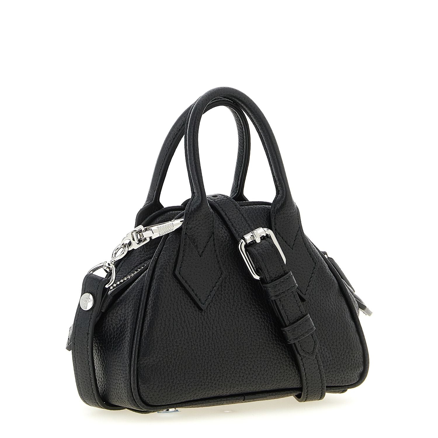 Vivienne Westwood Black Polyethylene Handbag