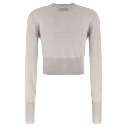 Vivienne Westwood Gray Wool Cardigan