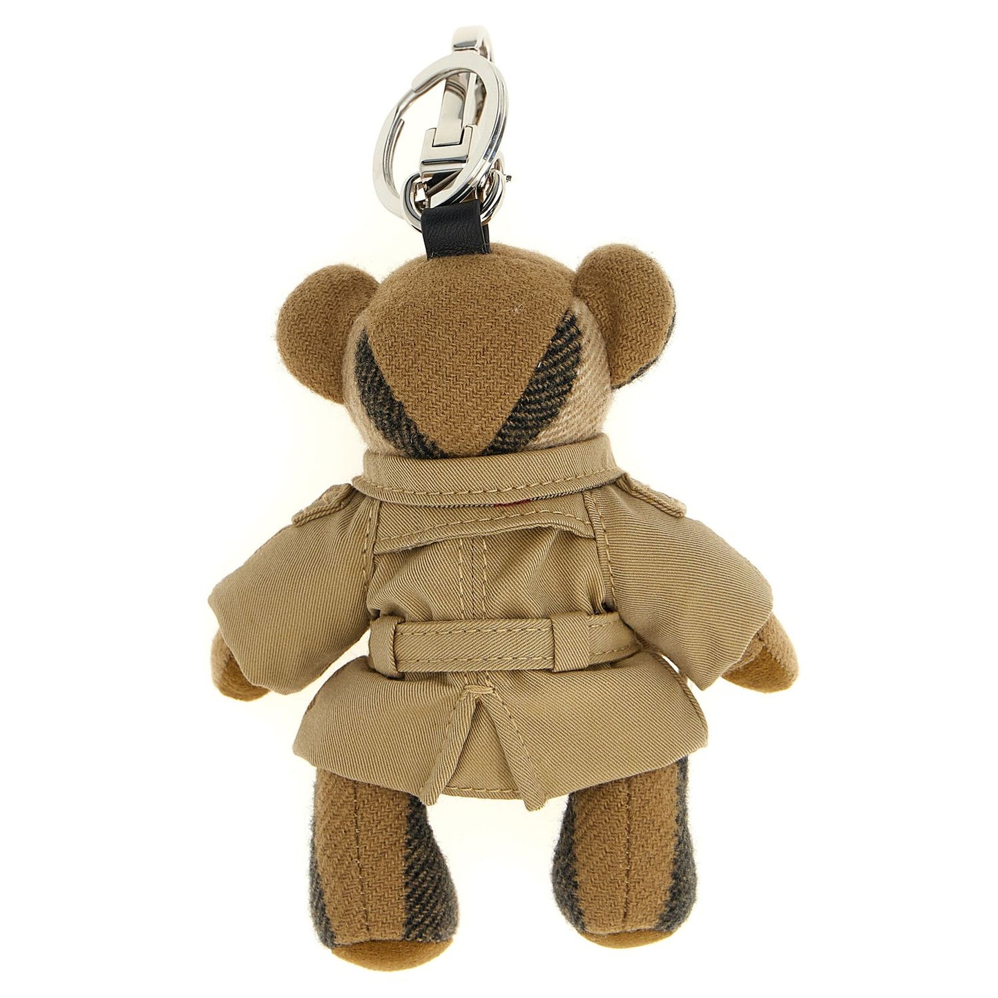 Burberry Multicolor Cashmere Keychain