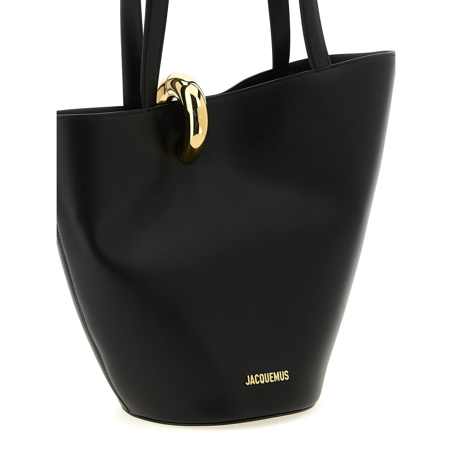Jacquemus Black Cowhide Shoulder Bag