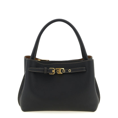Tod's Black Calfskin Handbag
