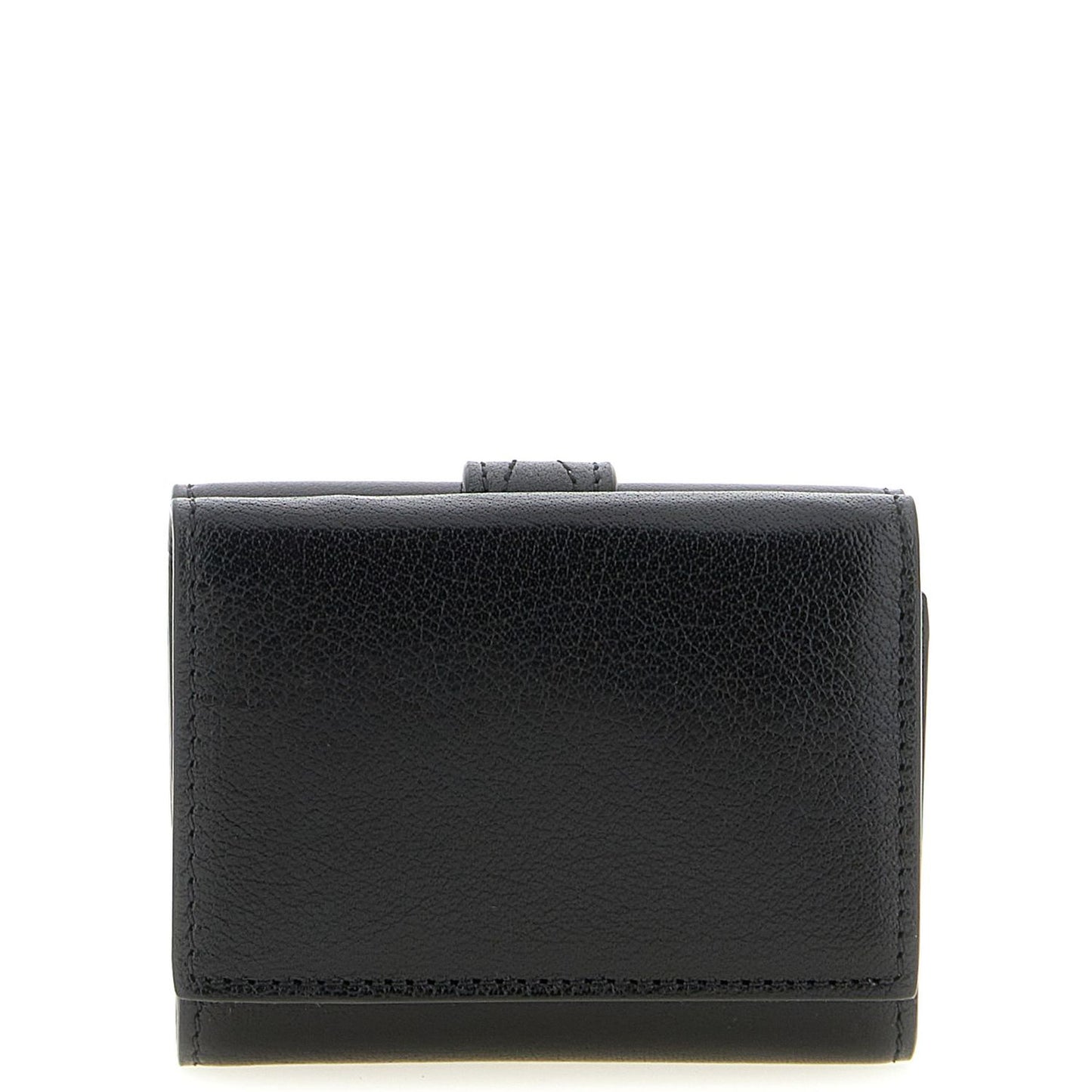 Chloé Black Buffalo Leather Cardholder