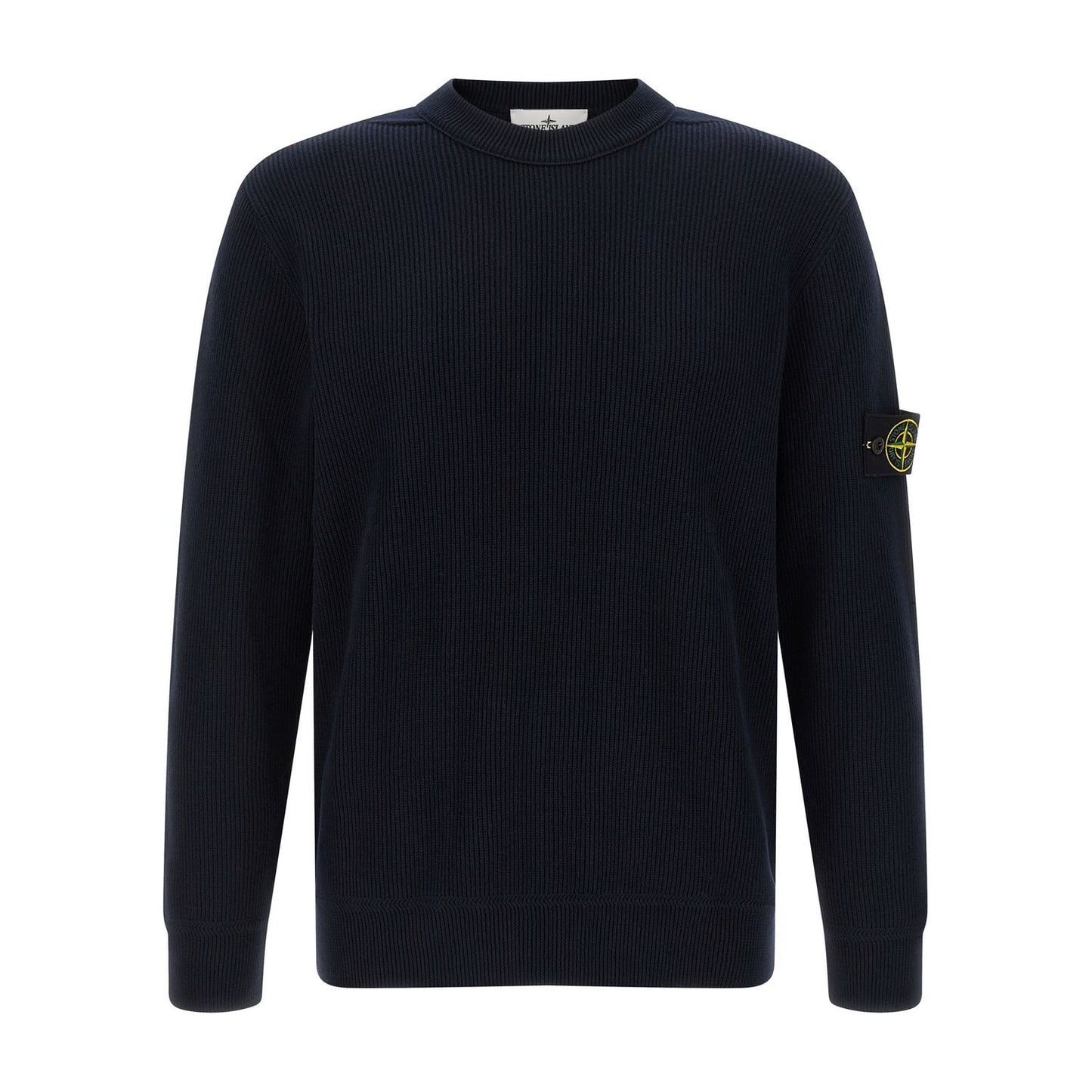 Stone Island Blue Cotton Cardigan
