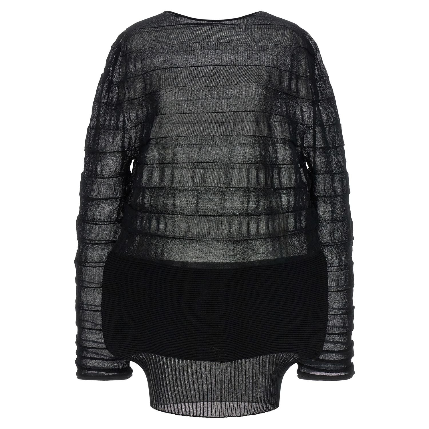 Issey Miyake Black Polyester Sweatshirt